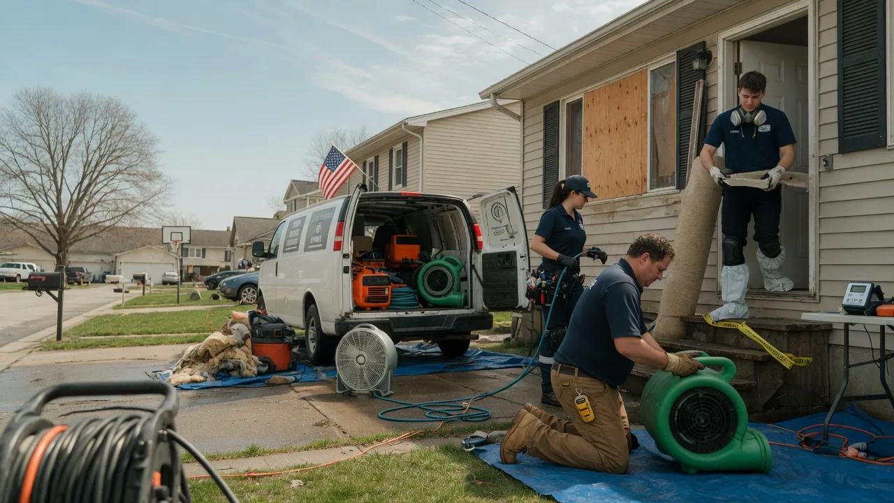 Water Damage Restoration in Darden, TN near me